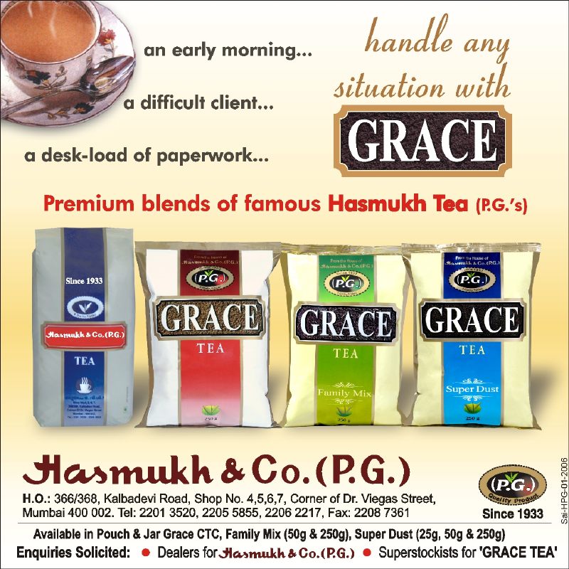 Grace Tea Ad